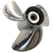 13 3/8 x 14 Stainless Steel Propeller for Mercury Mariner Outboard 48-17314A46