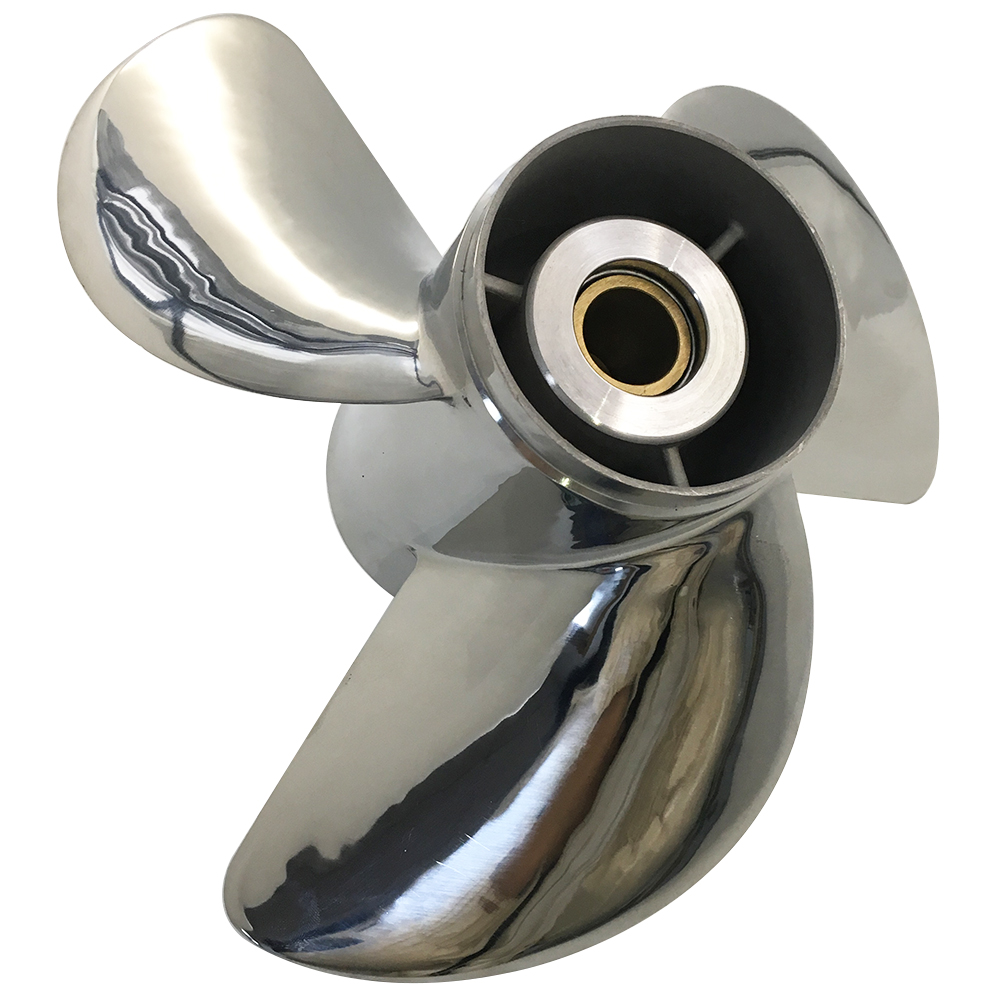 13 3/8 x 14 Stainless Steel Propeller for Mercury Mariner Outboard 48-17314A46