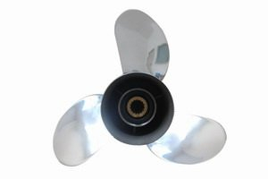 14 1/2 x 19 Stainless Steel Boat Propeller For Mercury Outboards