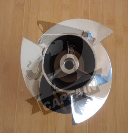 Diameter 150mm Customized High Precision 3 Blade Jet Ski Stainless Steel Propellers For VX1100