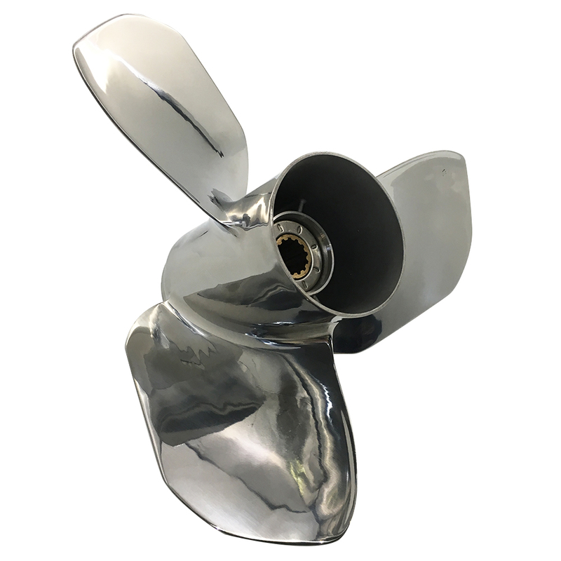 12 x 14 Stainless Steel Propeller For Honda Outboard Engine 70-130HP