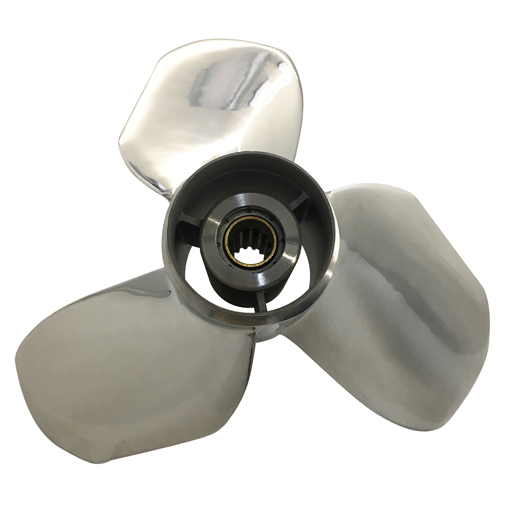 12 x 14 Stainless Steel Propeller For Honda Outboard Engine 70-130HP