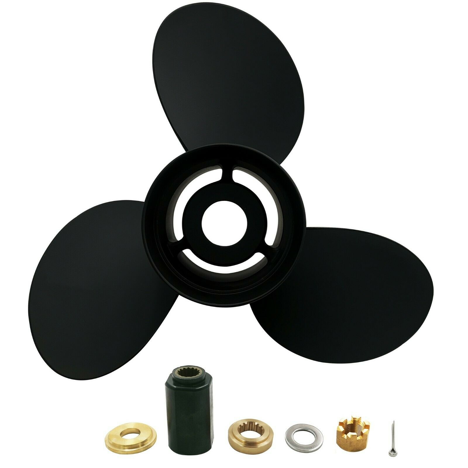 14 x 11 Aluminum Propeller For Tohatsu Nissan Outboard Engine 3HKB64523-0