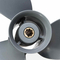 9 1/4 x 9 Aluminum Propeller For Honda Outboard Engine 58130-ZV4-009AH