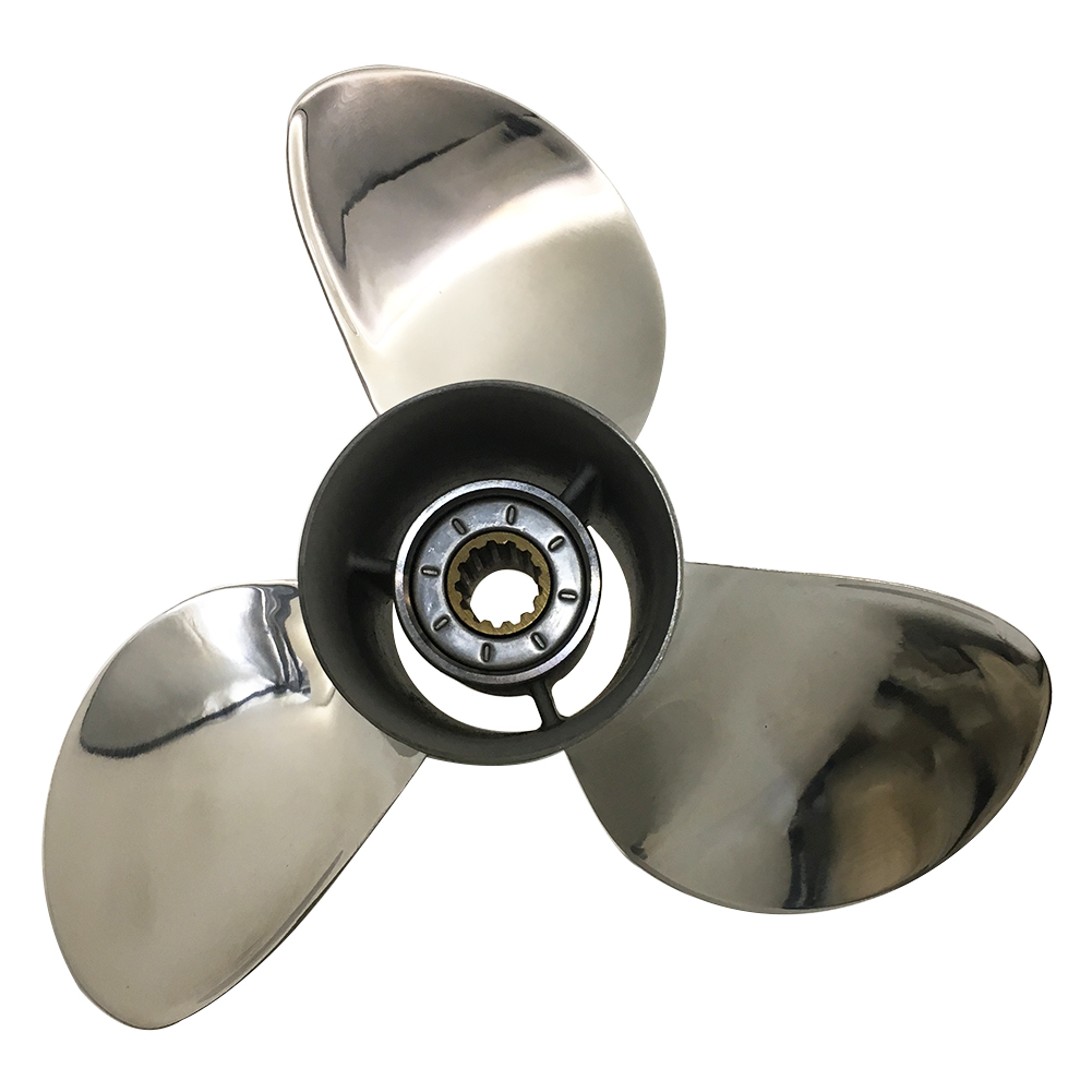 9 7/8 x 13-F Stainless Steel Propeller For Yamaha Outboard Engine 664-45949-02-EL