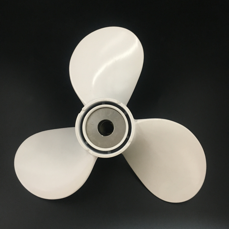 11 3/4 x 10H Aluminium Pin Drive Propeller For Yamaha Outboard Engine